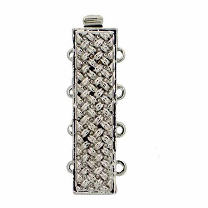 bracelet metal clasp 4 strands