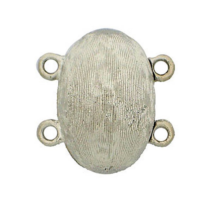 Clasp magnetic with soft structurated surface