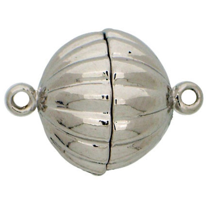 Clasp magnetic with structurated surface