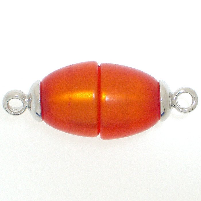 Polaris-Schließe magnetisch; Farbe: orange glanz; Chargenabhängige Farbabweichungen sind möglich.