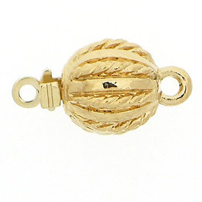 Clasp with structurated surface and springtongue mechanism