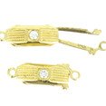 fishhook clasp with crystal 12041-01-01-00-001