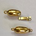 clasp with spring mechanism and polished with fine grooved pattern 13555-01-01-00-000