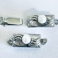 Clasp with 1 row and springtongue mechanism 13318-01-06-00-p01