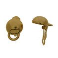 This ear clip with its integrated ring offers the possibility to apply one or more jewelry components like beads, pendants etc. 26514-00-01-00-000